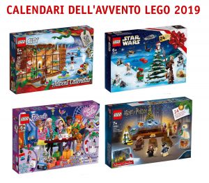 Calendari dell'avvento Lego 2019