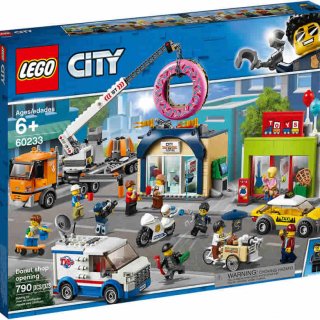 LEGO-CITY-60233-Inaugurazione-Negozio-Donut