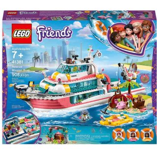Lego-Friends-Motoscafo-di-Salvataggio